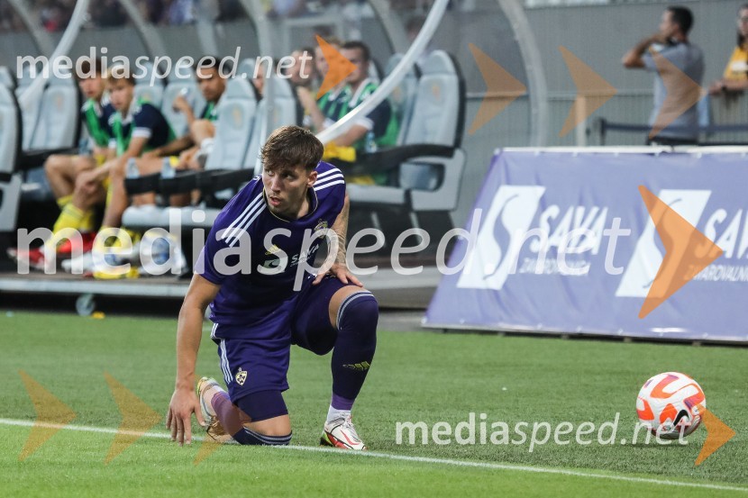 Nogometna tekma NK Maribor - HJK Helsinki
