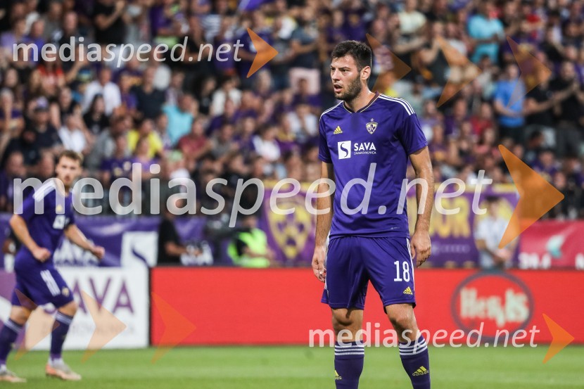  Roko Baturina, nogometašNogometna tekma NK Maribor - HJK Helsinki