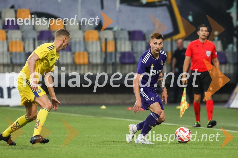  ... ;  Gregor  Sikošek, nogometaš, NK MariborNogometna tekma NK Maribor - HJK Helsinki