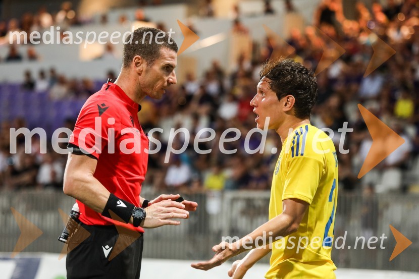 Nogometna tekma NK Maribor - HJK Helsinki