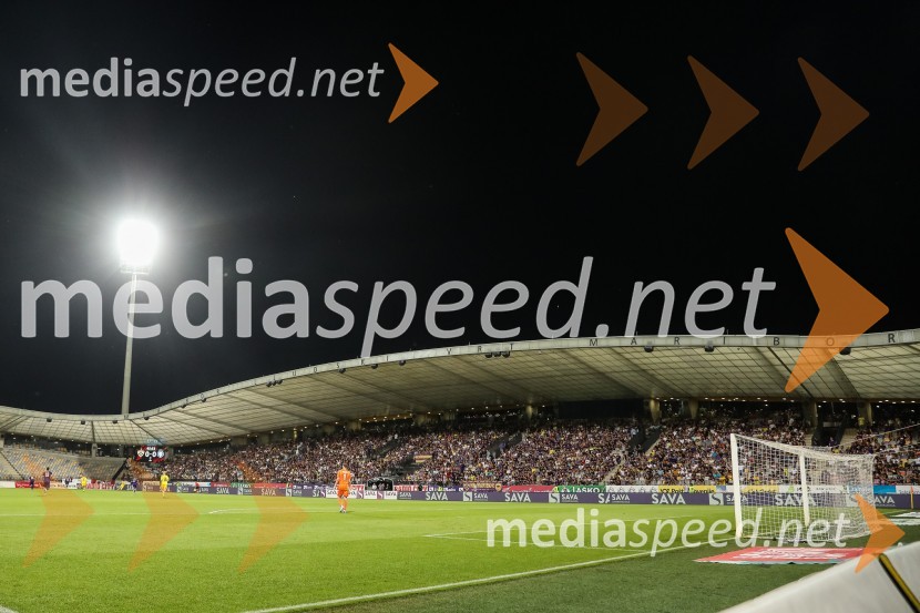 Nogometna tekma NK Maribor - HJK Helsinki