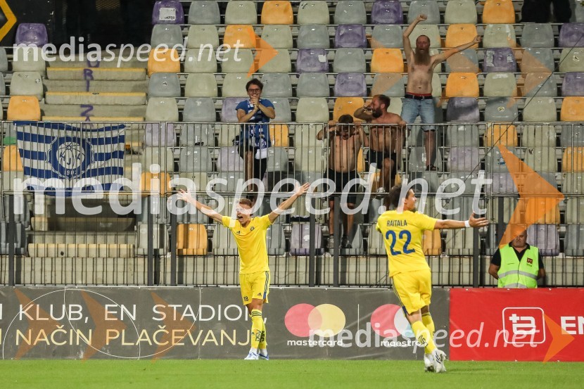 Nogometna tekma NK Maribor - HJK Helsinki