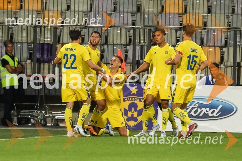 Nogometna tekma NK Maribor - HJK Helsinki