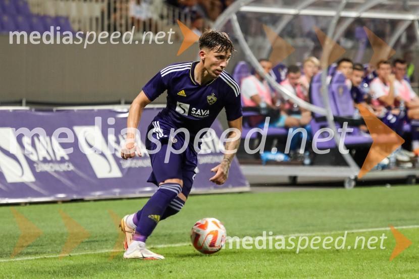 Nogometna tekma NK Maribor - HJK Helsinki