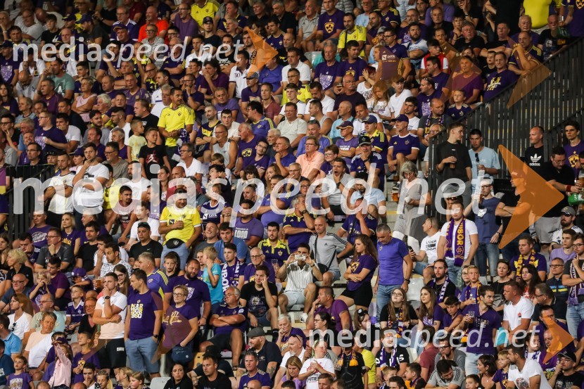 Nogometna tekma NK Maribor - HJK Helsinki