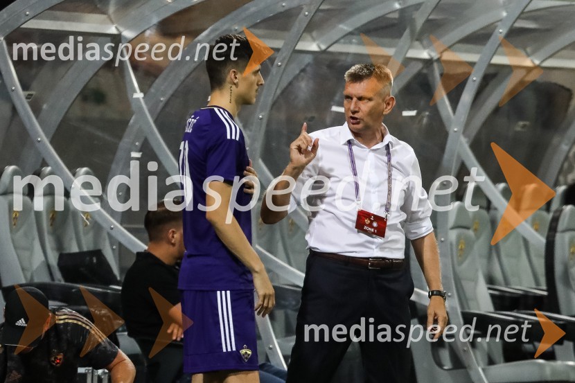  ... ;  Radovan Karanović, trener NK MariborNogometna tekma NK Maribor - HJK Helsinki