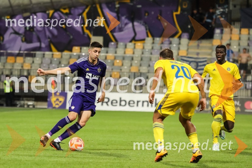 Nogometna tekma NK Maribor - HJK Helsinki