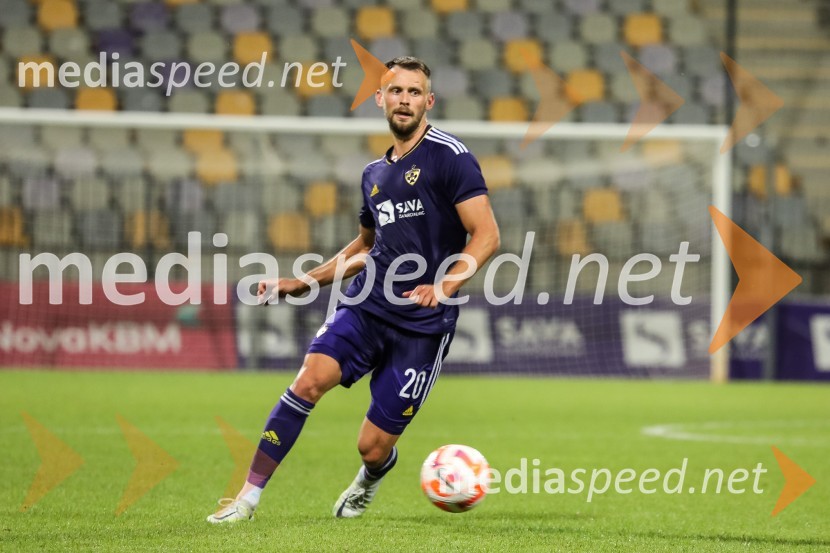  Max  Watson, nogometaš, NK MariborNogometna tekma NK Maribor - HJK Helsinki