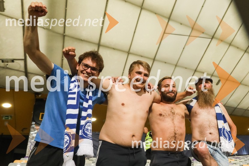 Nogometna tekma NK Maribor - HJK Helsinki