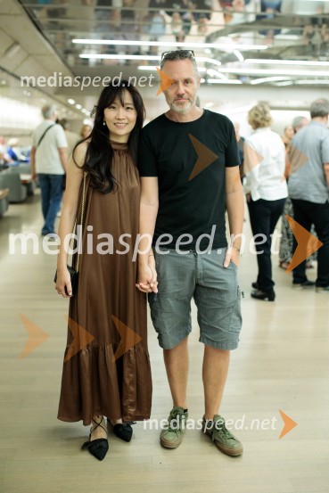  Yu Chen Chang;  Ven Jemeršić, režiser, direktor fotografije, glasbenik in pesnikLang Lang, Daniel Barenboim in WEST-EASTERN DIVAN ORCHESTRA, Festival Ljubljana 2022