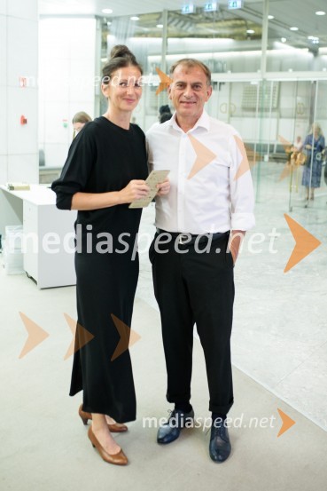  Sanja Nešković Peršin, balerina, nekdanji umetniški vodja SNG Opera in baleta Ljubljana ;  Blaž Peršin, direktor Muzeja in galerije mesta LjubljaneLang Lang, Daniel Barenboim in WEST-EASTERN DIVAN ORCHESTRA, Festival Ljubljana 2022