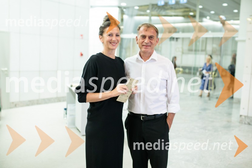  Sanja Nešković Peršin, balerina, nekdanji umetniški vodja SNG Opera in baleta Ljubljana ;  Blaž Peršin, direktor Muzeja in galerije mesta LjubljaneLang Lang, Daniel Barenboim in WEST-EASTERN DIVAN ORCHESTRA, Festival Ljubljana 2022