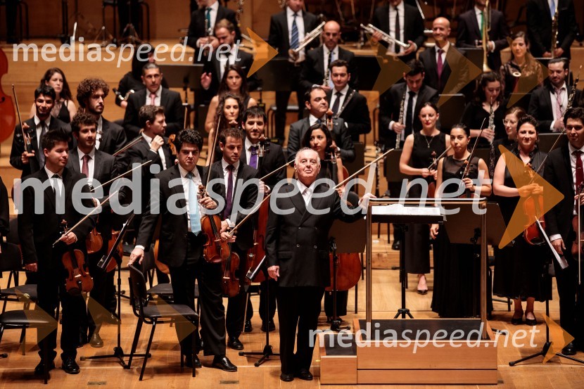  Daniel Barenboim, dirigentLang Lang, Daniel Barenboim in WEST-EASTERN DIVAN ORCHESTRA, Festival Ljubljana 2022