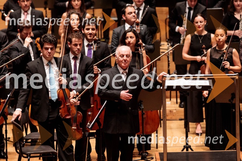  Daniel Barenboim, dirigentLang Lang, Daniel Barenboim in WEST-EASTERN DIVAN ORCHESTRA, Festival Ljubljana 2022