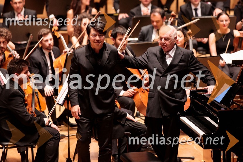  Lang Lang, pianist;  Daniel Barenboim, dirigentLang Lang, Daniel Barenboim in WEST-EASTERN DIVAN ORCHESTRA, Festival Ljubljana 2022