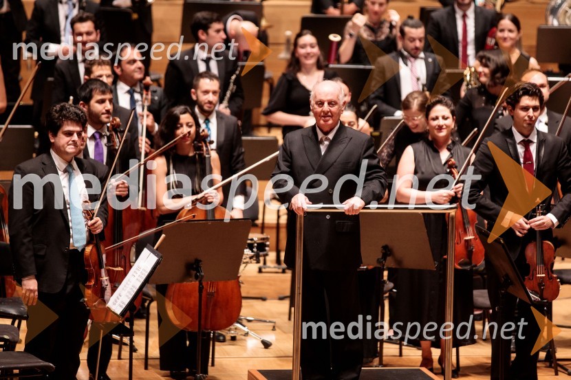  Daniel Barenboim, dirigentLang Lang, Daniel Barenboim in WEST-EASTERN DIVAN ORCHESTRA, Festival Ljubljana 2022