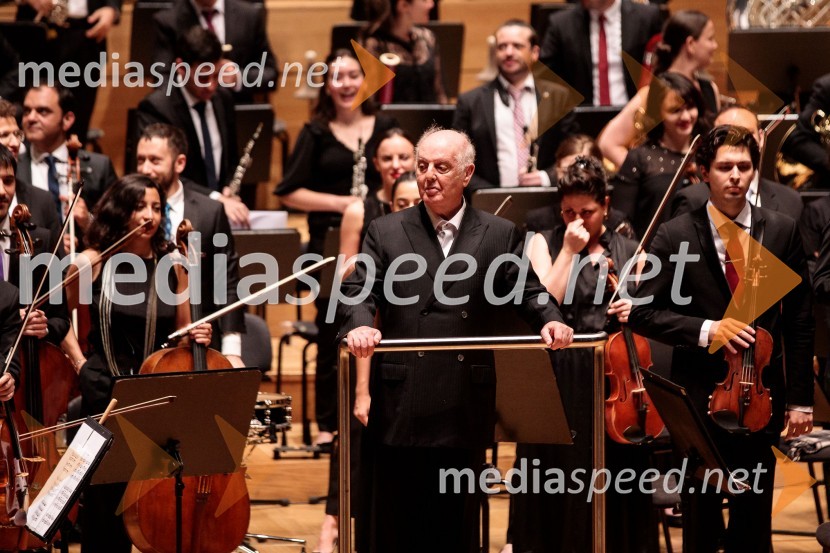  Daniel Barenboim, dirigentLang Lang, Daniel Barenboim in WEST-EASTERN DIVAN ORCHESTRA, Festival Ljubljana 2022