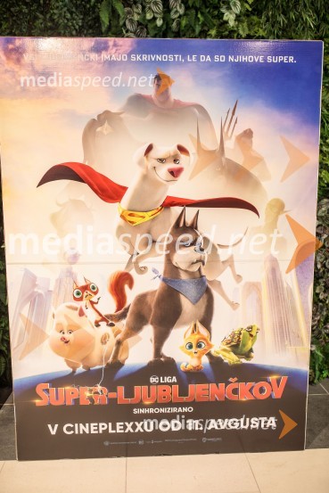 Premiera DC liga super ljubljenčkov, Cineplexx Ljubljana
