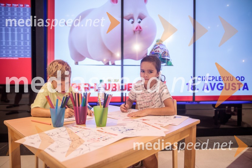 Premiera DC liga super ljubljenčkov, Cineplexx Ljubljana