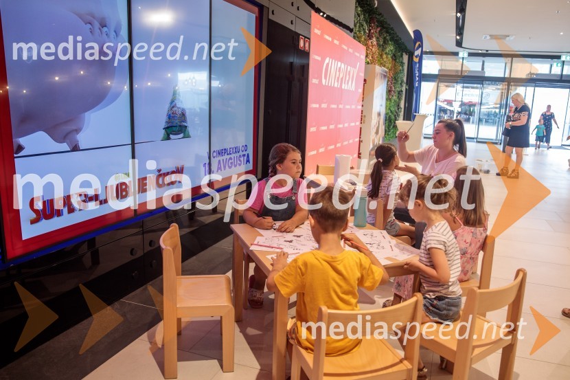 Premiera DC liga super ljubljenčkov, Cineplexx Ljubljana