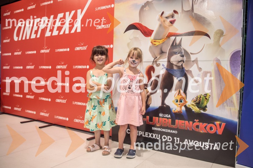 Premiera DC liga super ljubljenčkov, Cineplexx Ljubljana
