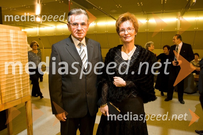 Miran Potrč, politik in soproga ZdenkaKnez Igor, premiera opere