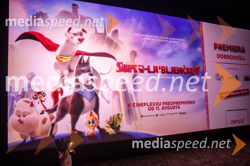 Premiera DC liga super ljubljenčkov, Cineplexx Ljubljana