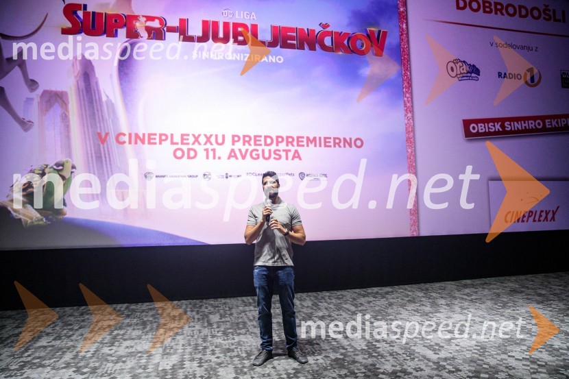 Premiera DC liga super ljubljenčkov, Cineplexx Ljubljana