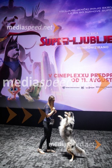 Premiera DC liga super ljubljenčkov, Cineplexx Ljubljana