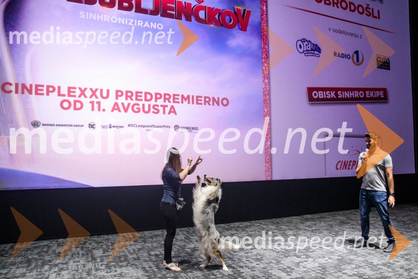 Premiera DC liga super ljubljenčkov, Cineplexx Ljubljana