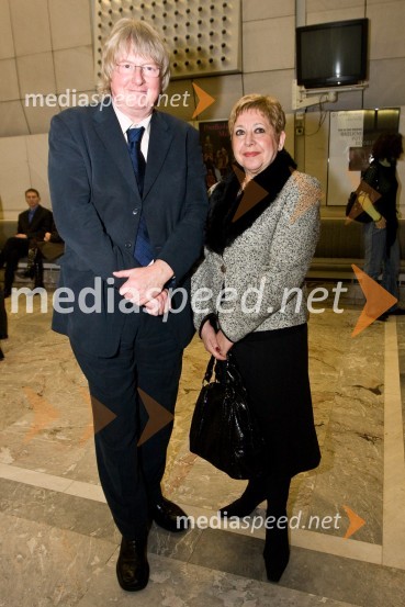 Lovrenc Blaž Arnič, dirigent in Zlatomira Nikolova, mezzosopranistkaKnez Igor, premiera opere