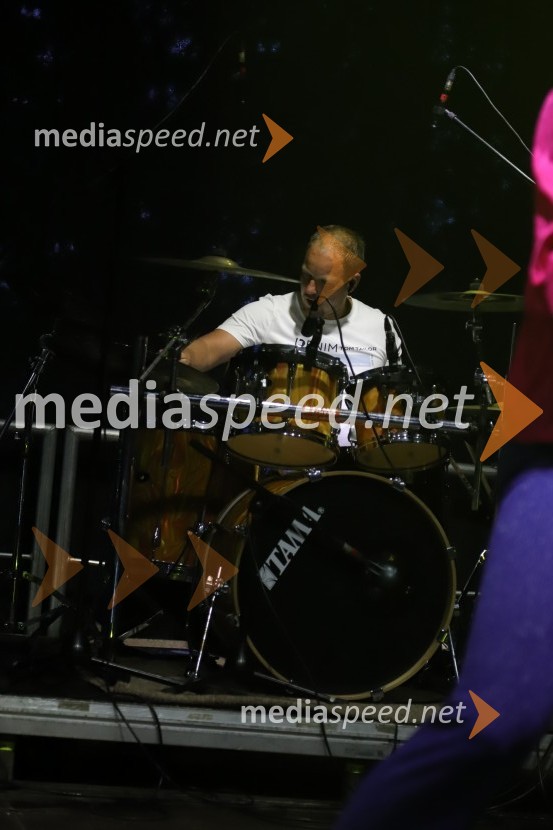  Primož Verdinek,  član skupine The Sticky LicksAlo!Stari in The Sticky Licks, Letni oder Ruše 2022