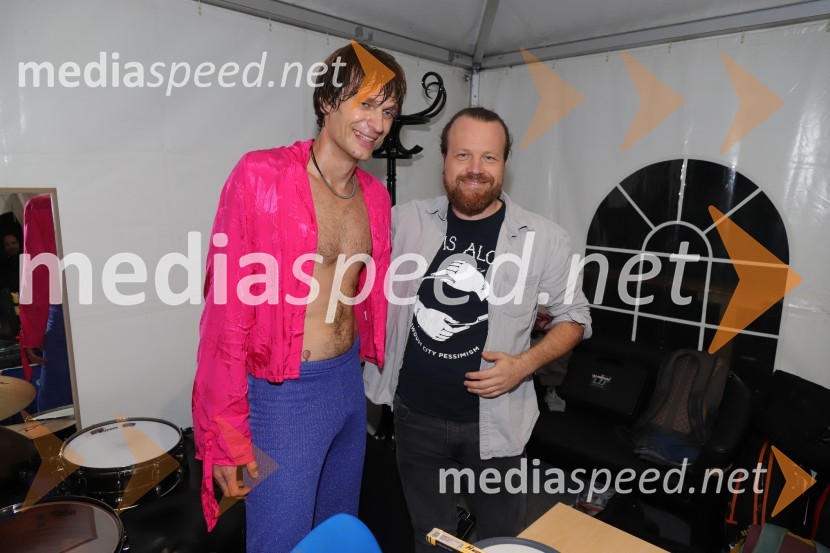  Mario Pešić, pevec, skupina The Sticky Licks;  Matic Mlakar, glasbenik, Alo!StariAlo!Stari in The Sticky Licks, Letni oder Ruše 2022