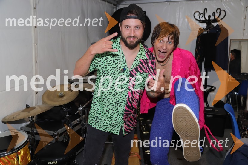  Tine Matjašič, Alo!Stari;  Mario Pešić, pevec, skupina The Sticky LicksAlo!Stari in The Sticky Licks, Letni oder Ruše 2022