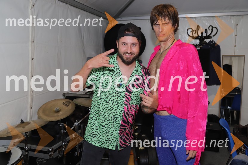  Tine Matjašič, Alo!Stari;  Mario Pešić, pevec, skupina The Sticky LicksAlo!Stari in The Sticky Licks, Letni oder Ruše 2022