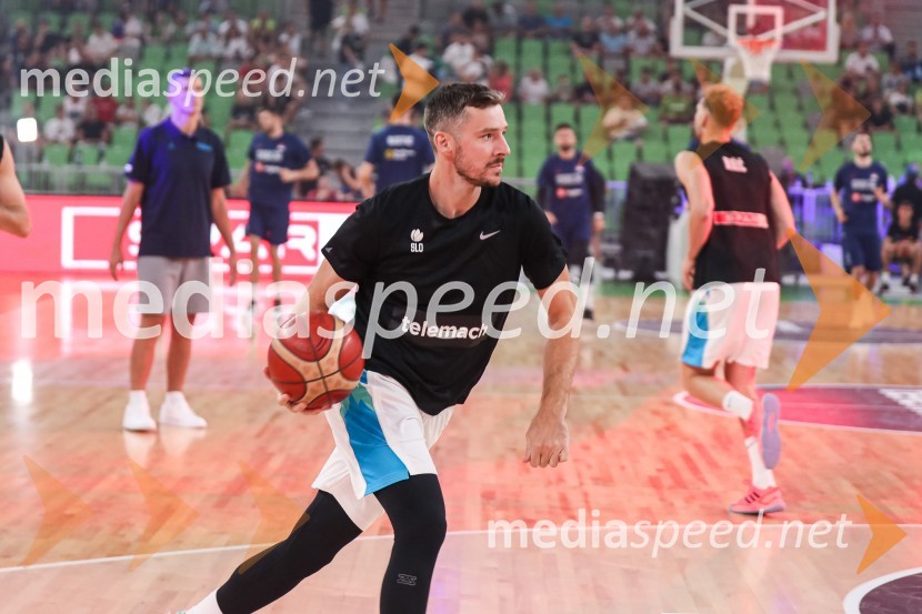  Goran Dragić, košarkarPripravljalna košarkarska tekma Slovenija - Srbija