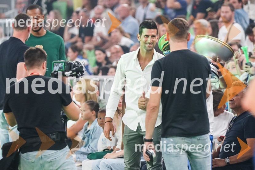  Novak Djoković, tenisačPripravljalna košarkarska tekma Slovenija - Srbija