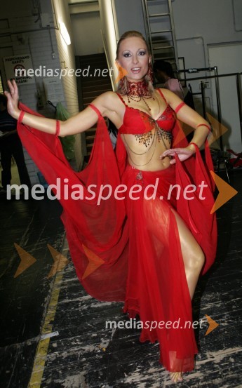 Tina Gorenjak, igralkaAdam in Eva z napako, oddaja na televiziji TV Paprika