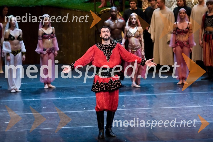 Premiera opere Knez Igor, poklon (Robert Vrčon/gališki knez Vladimir)Knez Igor, premiera opere