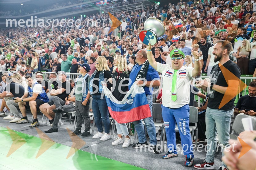 Pripravljalna košarkarska tekma Slovenija - Srbija