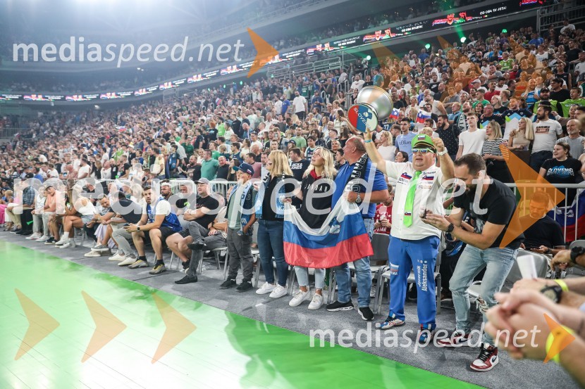 Pripravljalna košarkarska tekma Slovenija - Srbija