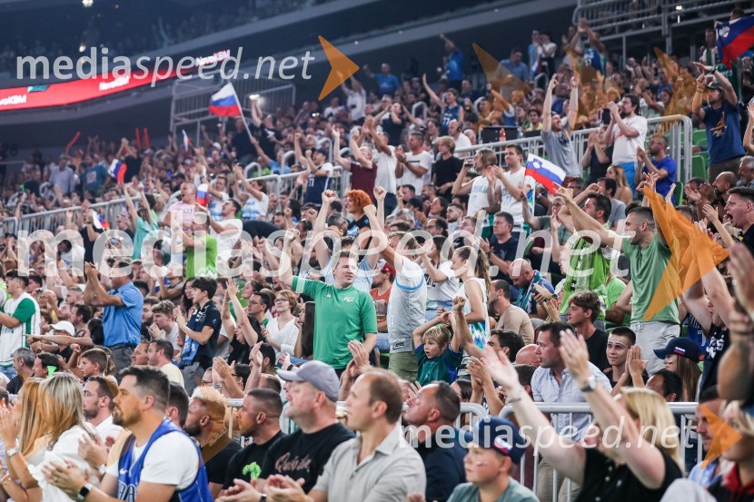 Pripravljalna košarkarska tekma Slovenija - Srbija