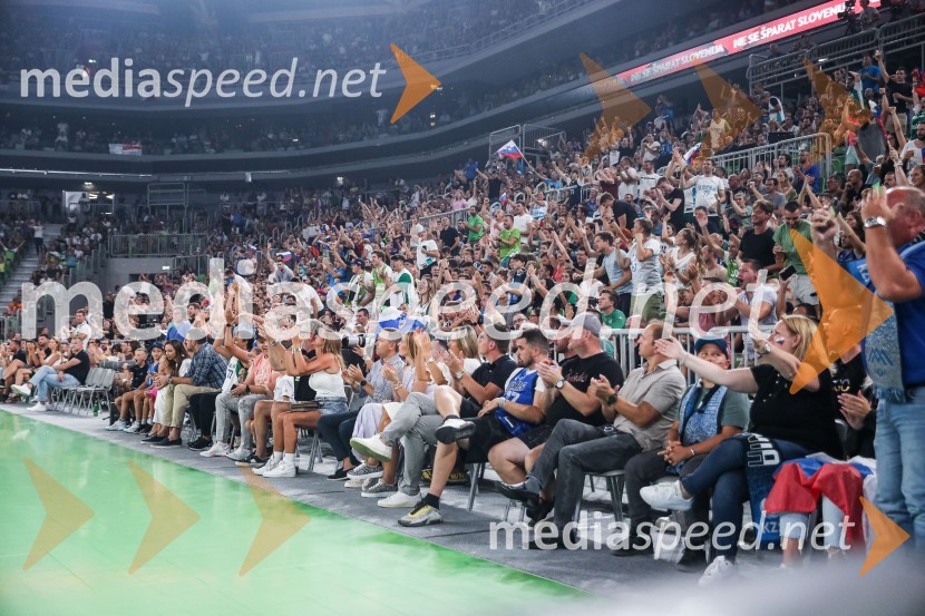 Pripravljalna košarkarska tekma Slovenija - Srbija