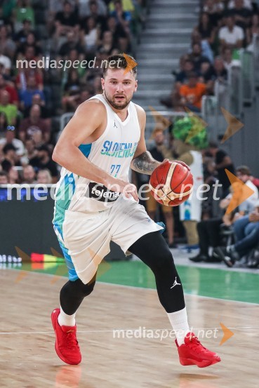  Luka  Dončić, košarkarPripravljalna košarkarska tekma Slovenija - Srbija