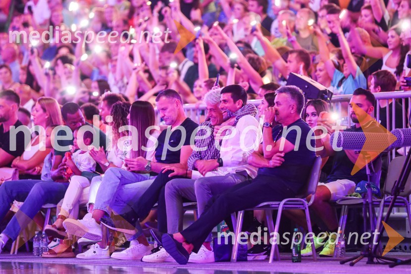 Pripravljalna košarkarska tekma Slovenija - Srbija