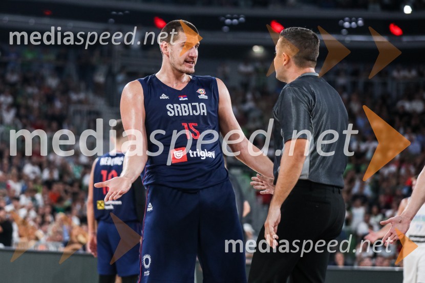  Nikola Jokić, košarkarPripravljalna košarkarska tekma Slovenija - Srbija