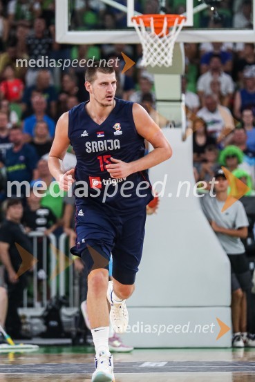  Nikola Jokić, košarkarPripravljalna košarkarska tekma Slovenija - Srbija