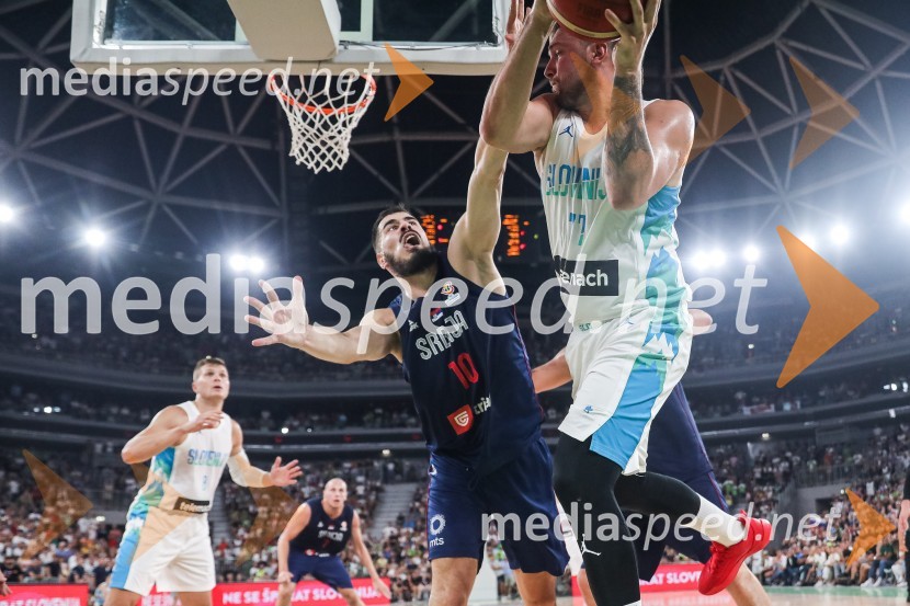  Luka  Dončić, košarkarPripravljalna košarkarska tekma Slovenija - Srbija