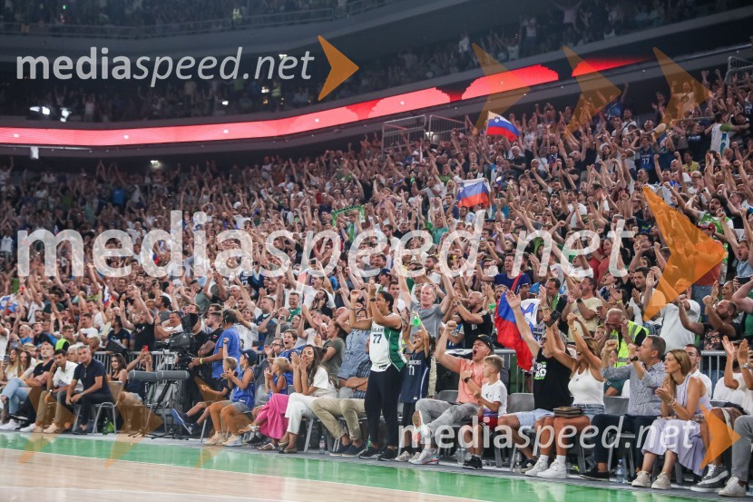 Pripravljalna košarkarska tekma Slovenija - Srbija