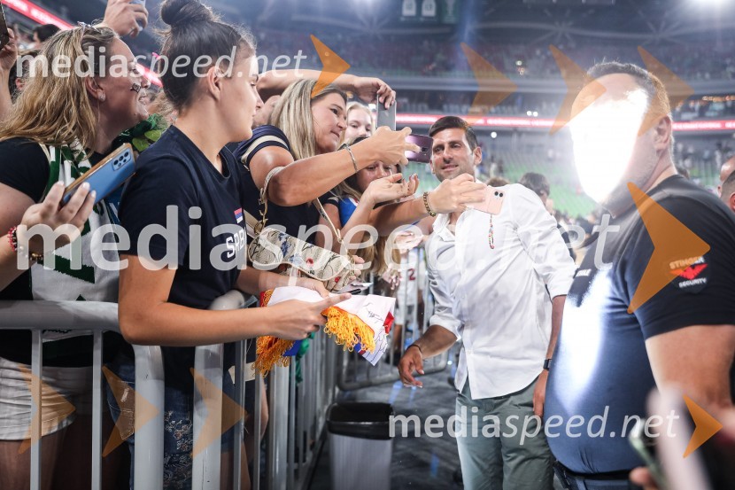  Novak Djoković, tenisačPripravljalna košarkarska tekma Slovenija - Srbija